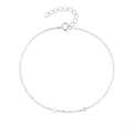 Elegante Silberne Armkette