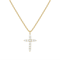 Elegante Goldene Kreuzkette